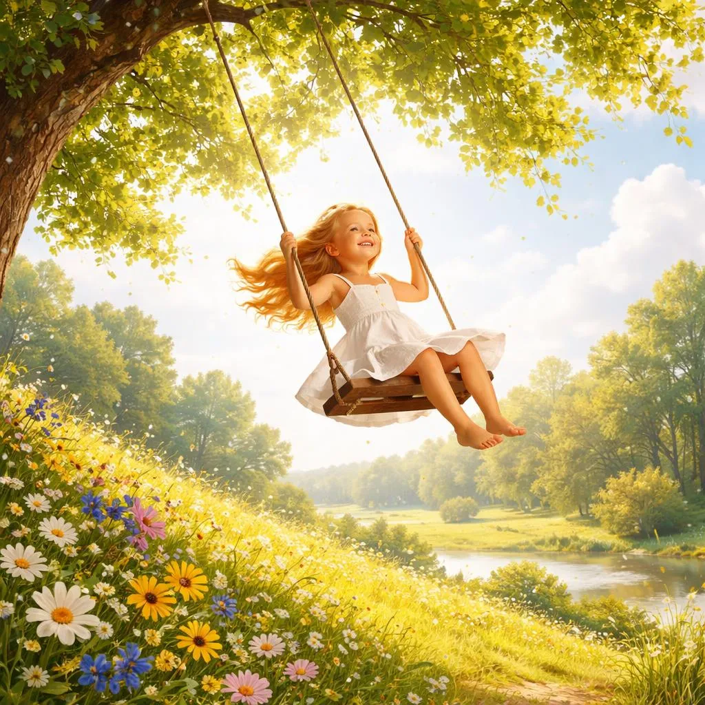 The Swing by Robert Louis Stevenson - Read famous poems online for free
