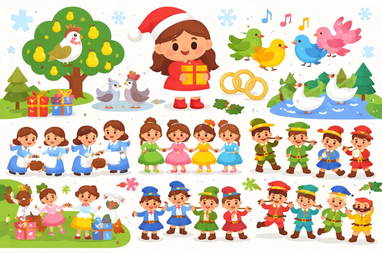 The Twelve Days of Christmas By Anonymous - Giggle Poems