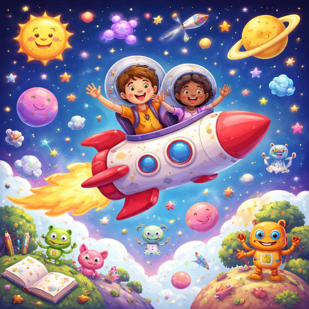 飞向宇宙，浩瀚无垠！7岁儿童必掌握的80个不定式指南