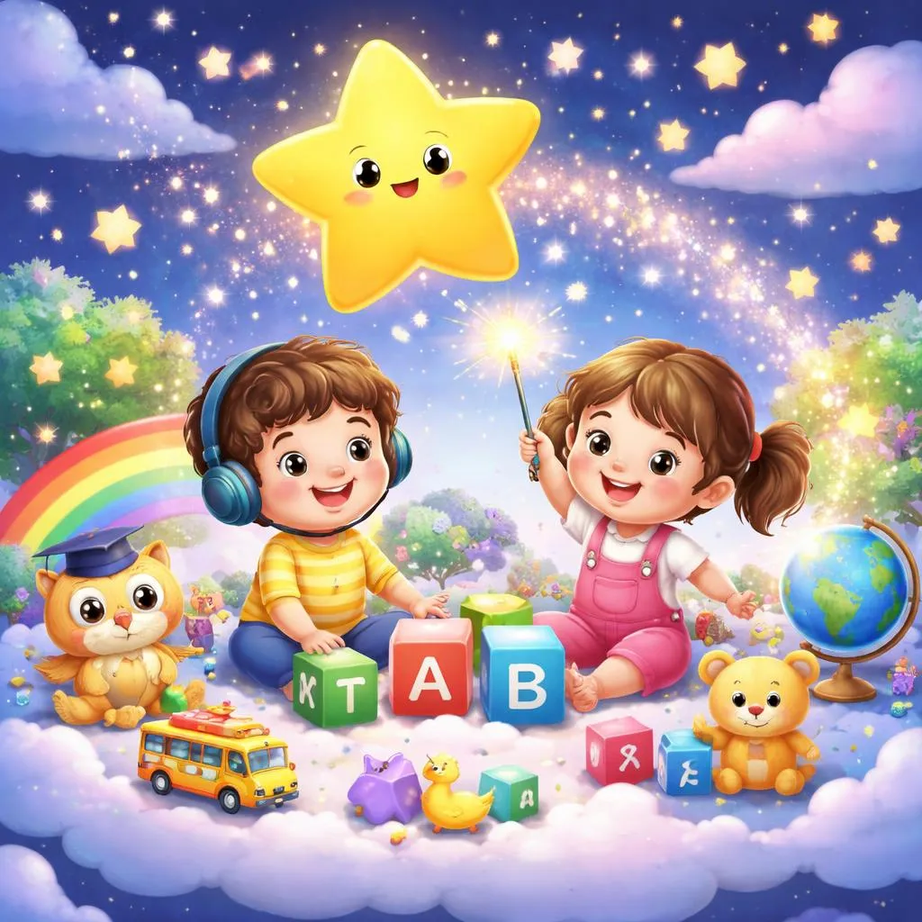 Twinkle Into Language Magic with “twinco twinco little star” and Early English Learning