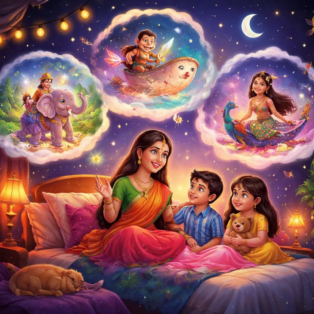 Ingin Dongeng Pengantar Tidur yang Menyenangkan dan Penuh Imajinasi ala Telugu? 3 Kisah Unik untuk Mimpi Indah