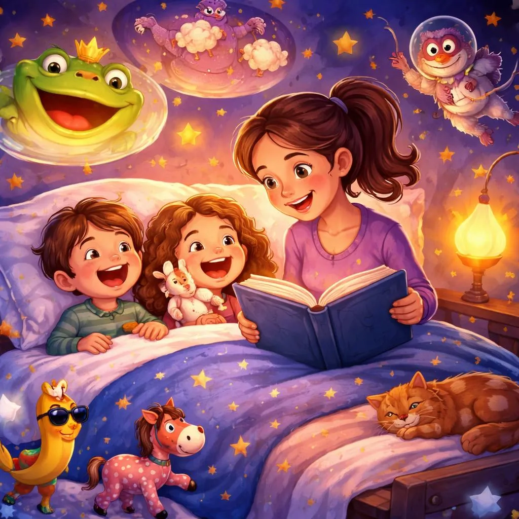 Mau Cerita Pengantar Tidur Lucu yang Cepat? 3 Kisah Singkat dan Konyol untuk Si Kepala Mengantuk