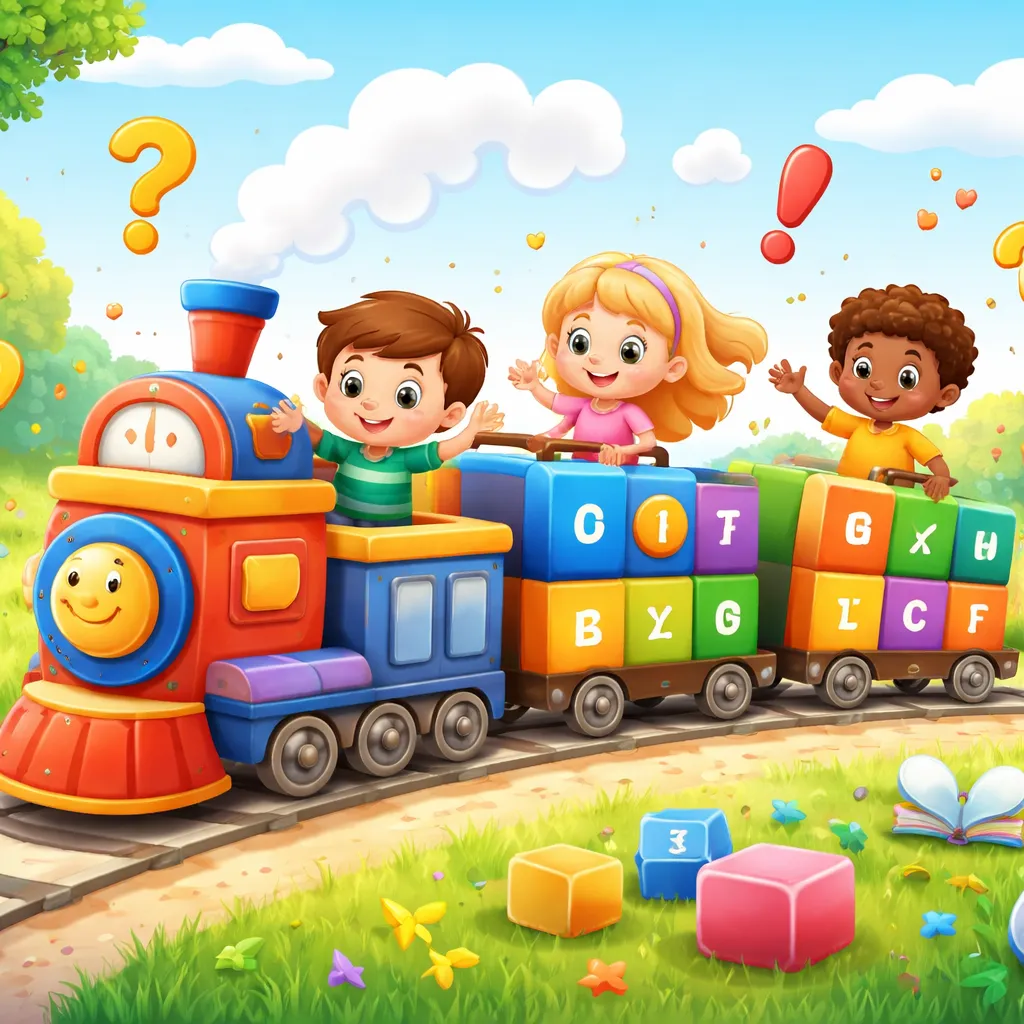 Ingin Membangun Kereta Kalimat? Kuasai 80 Klausa yang Wajib Dikuasai untuk Anak Usia 7 Tahun