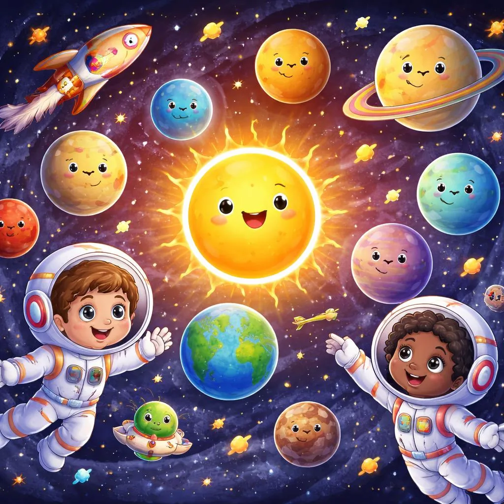 Möchten Sie die Namen der Planeten lernen? Ein unterhaltsamer Leitfaden für junge Astronauten zum Sonnensystem