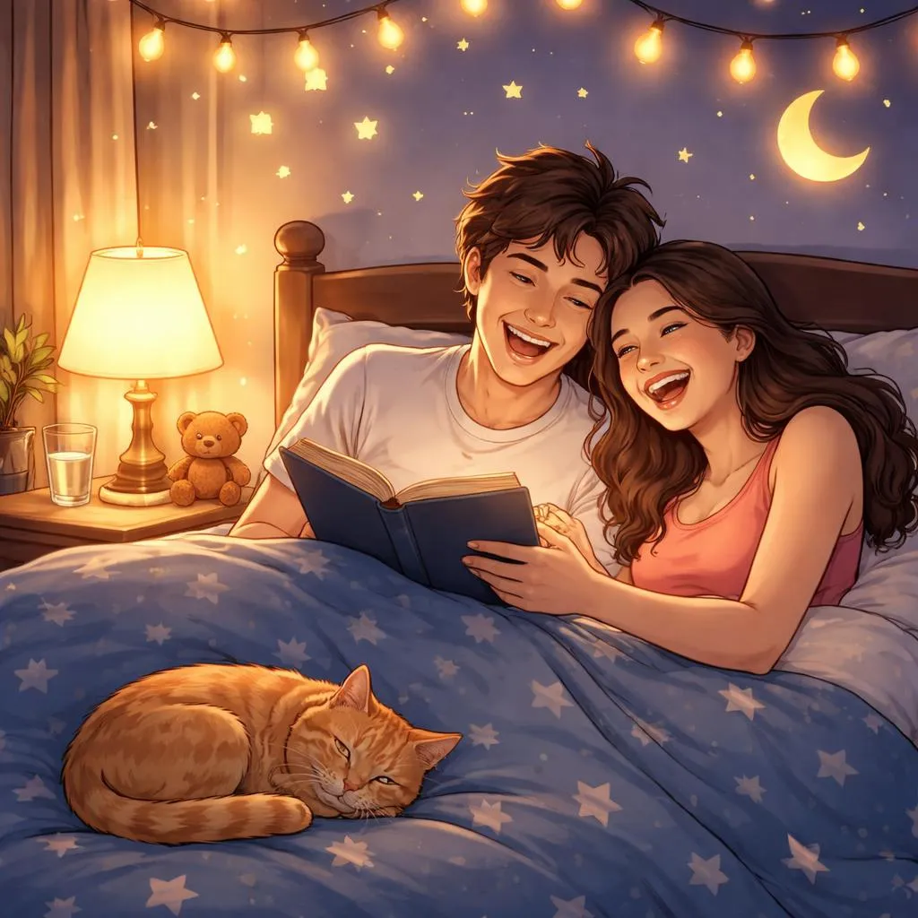 هل تريد أن تشارك الضحك قبل النوم؟ اكتشف أفضل قصص ما قبل النوم المضحكة لصديقتي هنا.