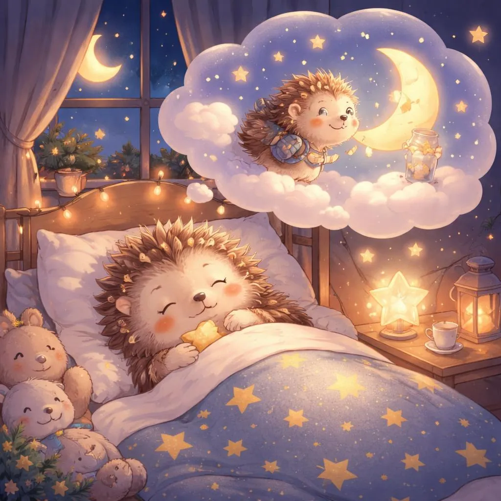 Хотите поделиться милыми сказками на ночь со своей девушкой? Сказка о маленьком еже и его мечте