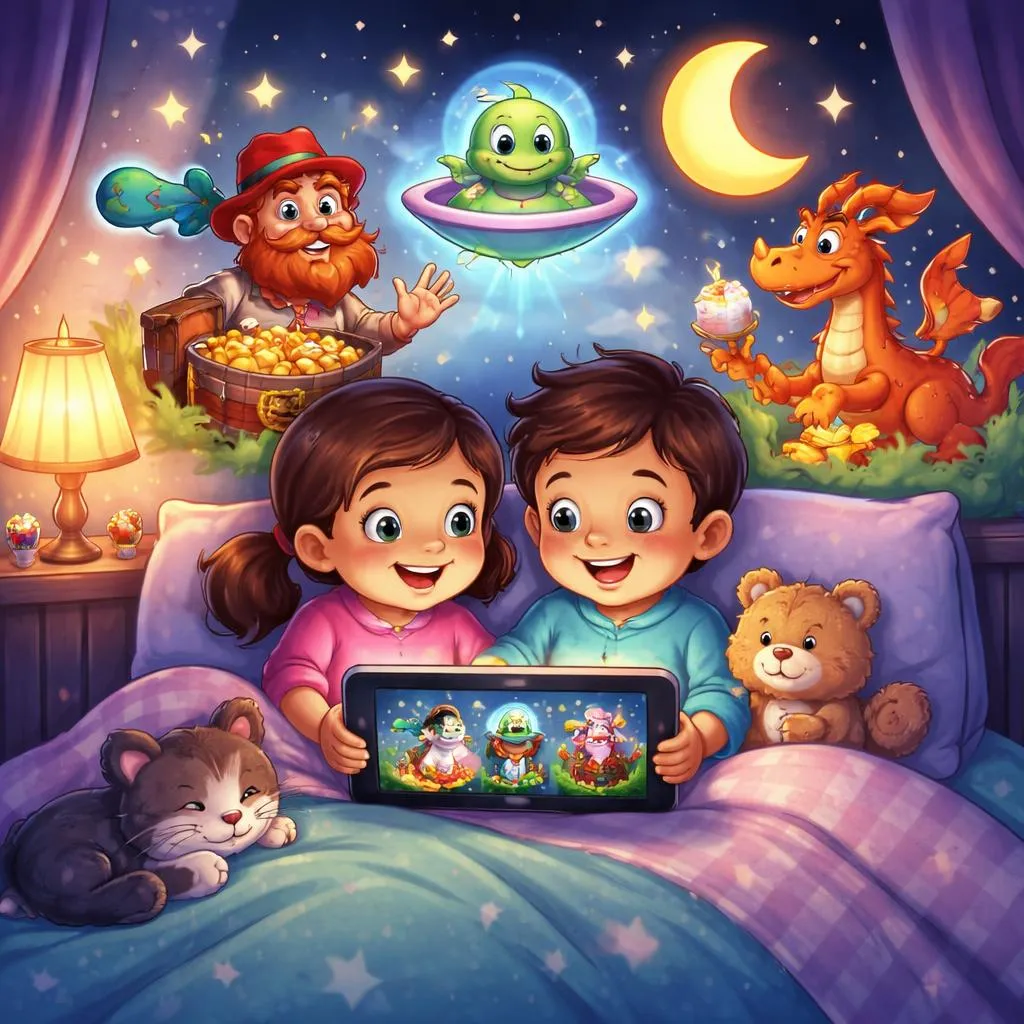 Хотите послушать сказки на ночь для своих детей? Три смешные и увлекательные истории для совместного чтения