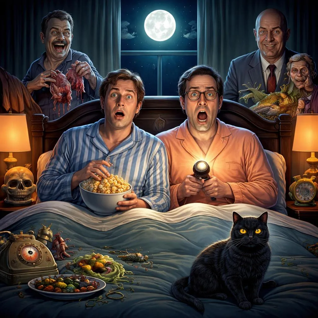 Хотите посмотреть «Сказки на ночь от Тима и Эрика»? Три смешные и причудливые истории для любопытной ночи