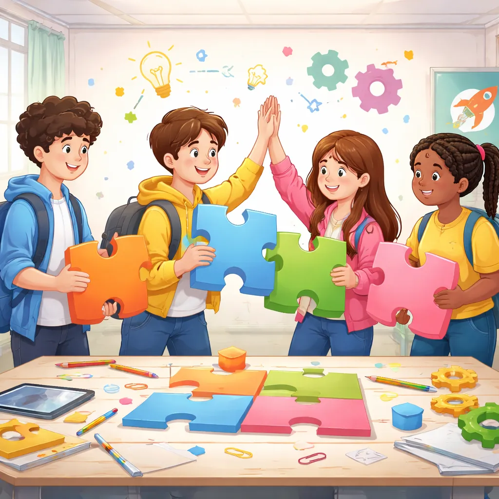 Möchten Sie, dass Ihre Ideen als Team arbeiten? Die 100 wichtigsten Klauseln für Schüler der Mittelstufe