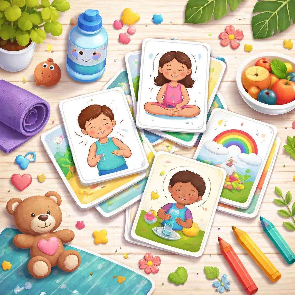 Wellness Flashcards for Kids – Free Printable PDF
