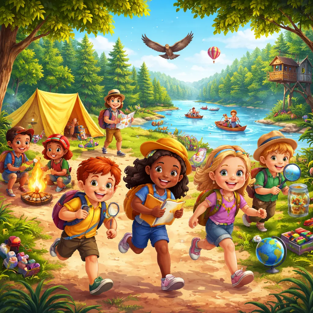 What Adventure Awaits? Discover Amazing Summer English Camp Ideas for Kids!