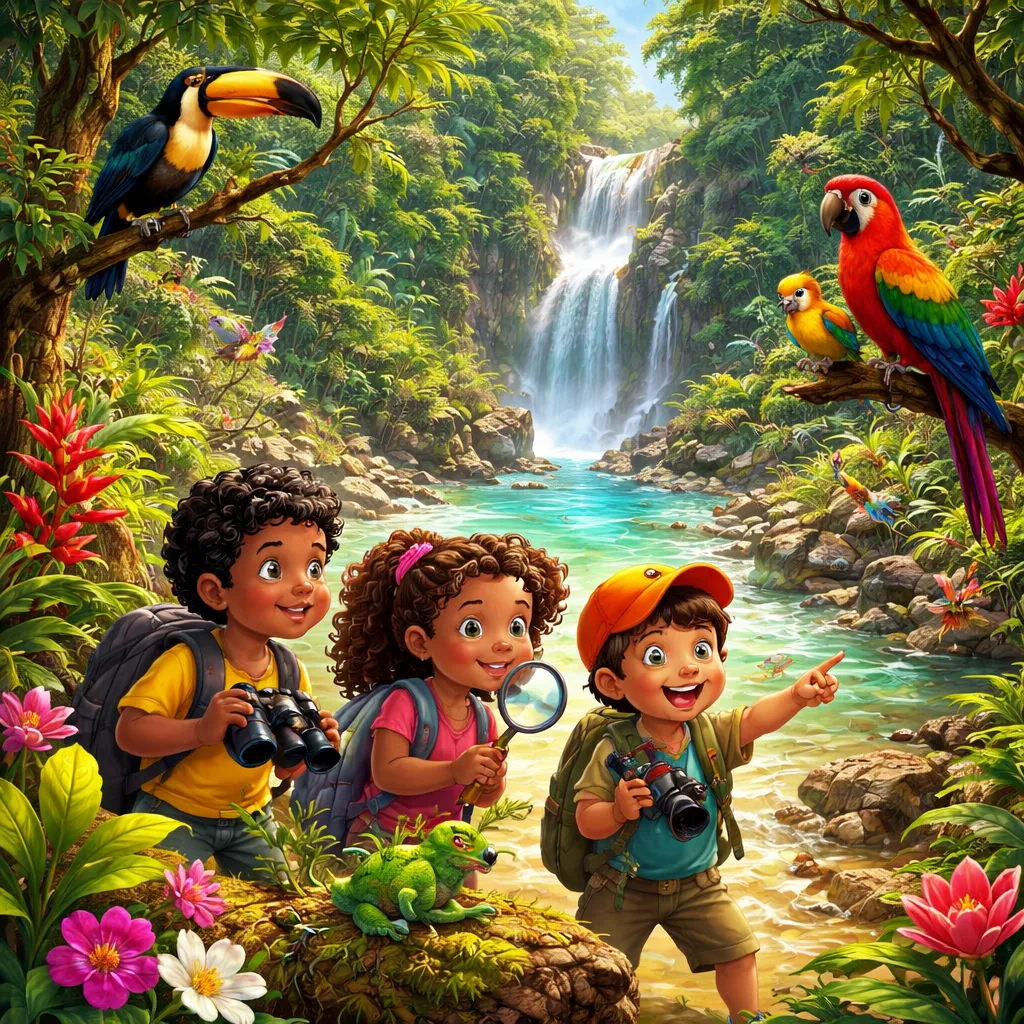 What Adventures in the Nature Island's Rainforests Can We Find When Learning Reading: Dominica?