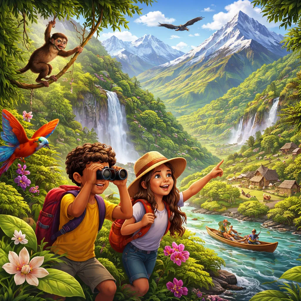 What Amazing Adventures in the Amazon and Andes Can We Have While Learning Reading: Ecuador?