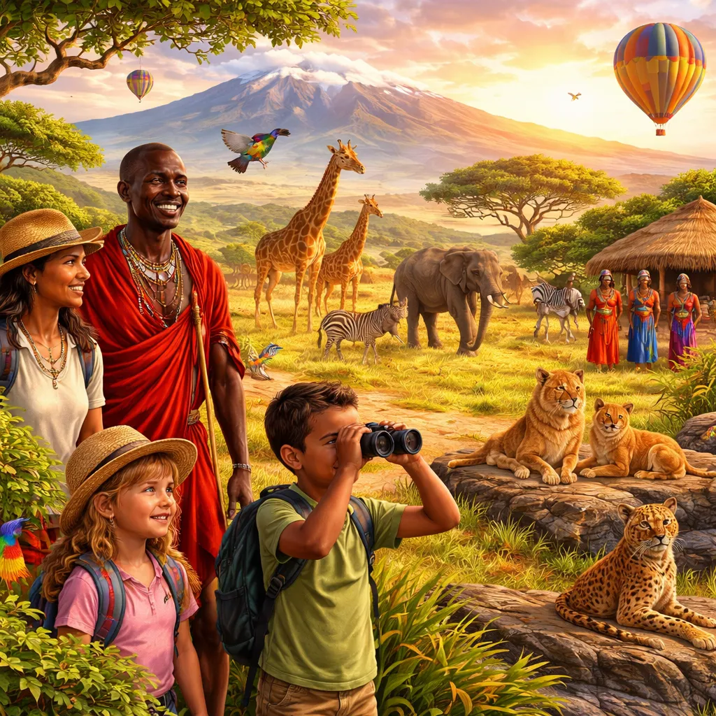 What Amazing Adventures with Wildlife and Maasai Culture Can We Discover When Learning Reading: Kenya?