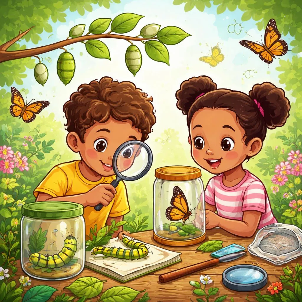 Welche erstaunlichen Veränderungen geschehen, wenn man etwas über Raupen lernt?