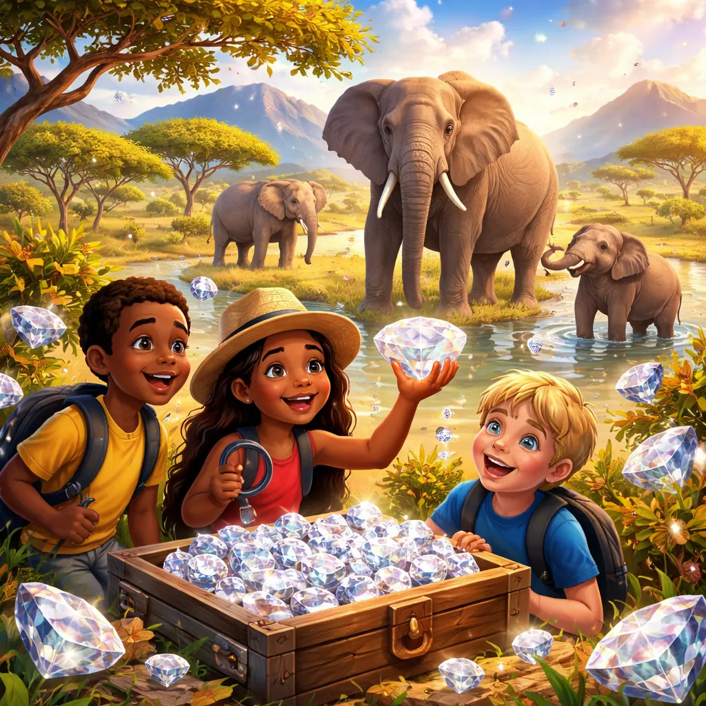 Cerita-cerita Menakjubkan tentang Gajah dan Berlian yang Bisa Kita Temukan Sambil Belajar Membaca: Botswana?