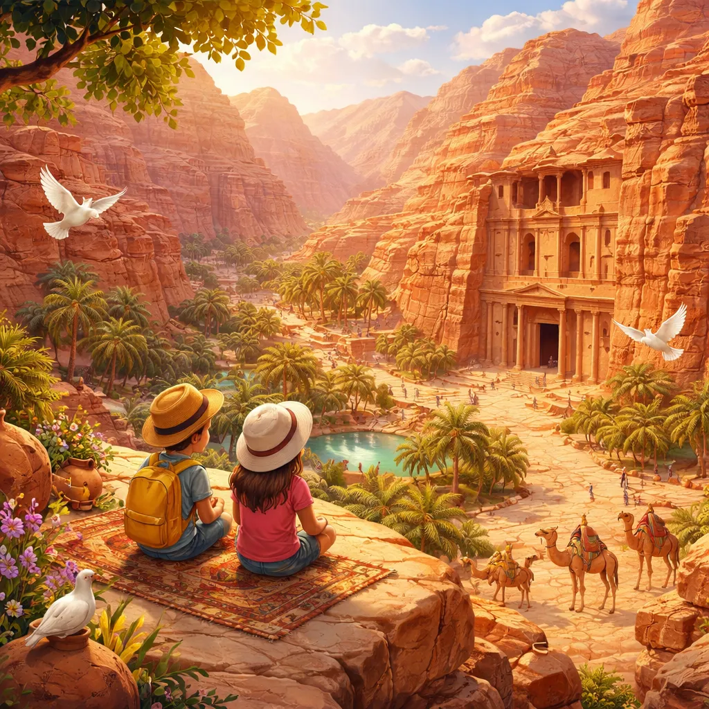 What Ancient City of Stone and Stories of Peace Can We Find When Learning Reading: Jordan?