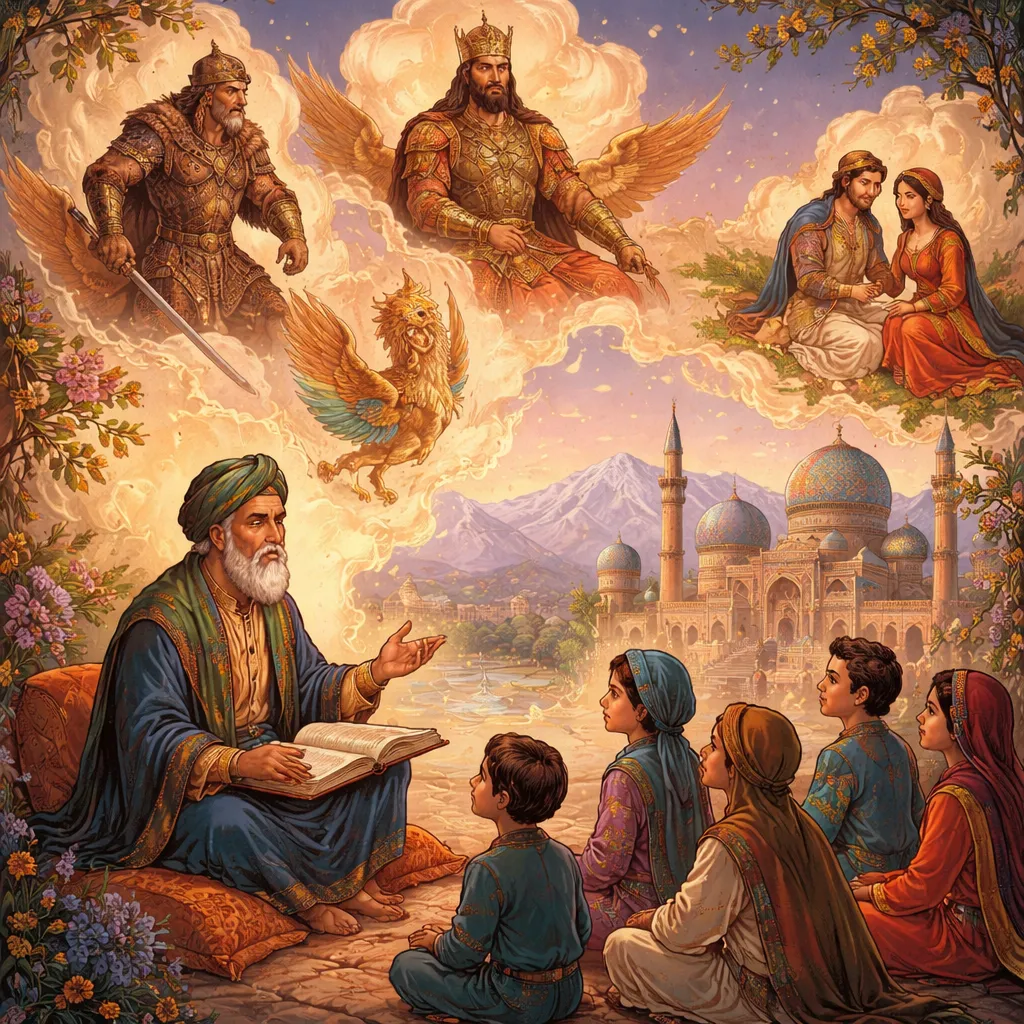 What Ancient Stories of Kings and Poets Can Persia Share with Us When Learning Reading: Iran?