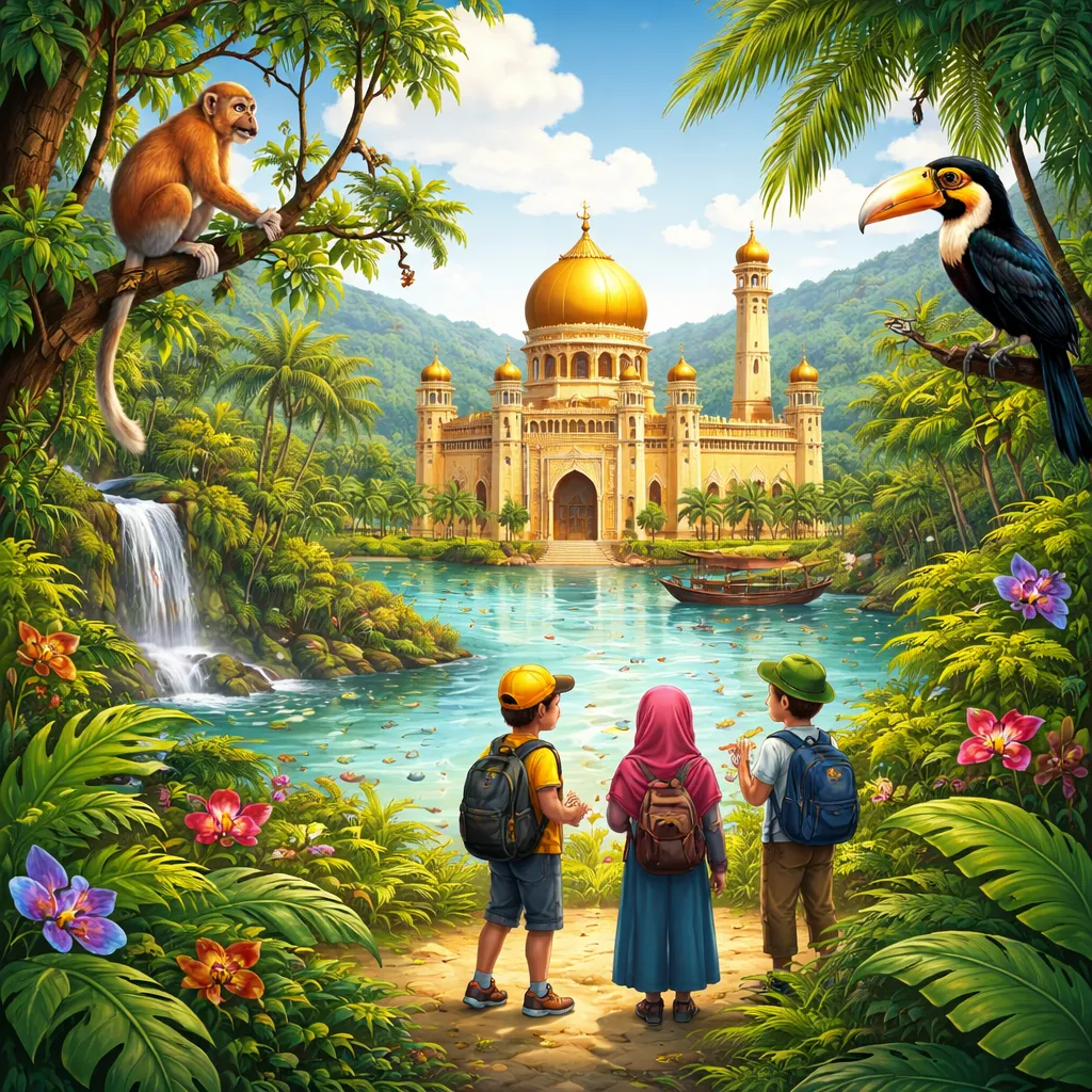 Apa yang Bisa Kita Jelajahi dari Kesultanan Kuno dan Hutan Hujan Saat Belajar Membaca: Brunei?