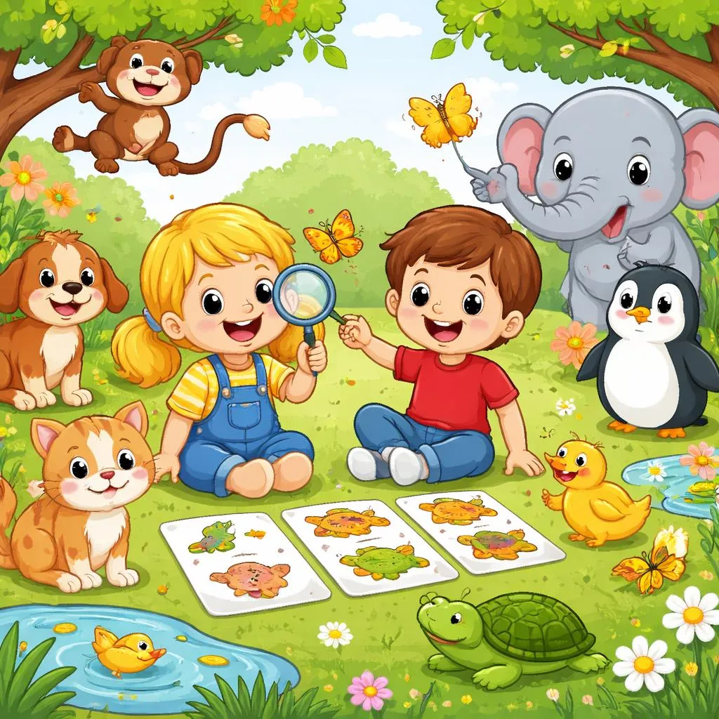 Was sind Basistiere und wie können Kinder ihre Namen auf Deutsch lernen?