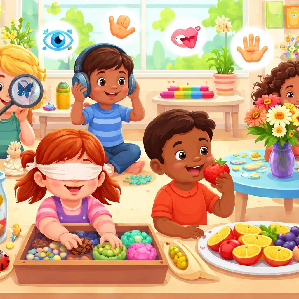 What Are Engaging Preschool Five Senses Activities That Also Teach English Vocabulary?