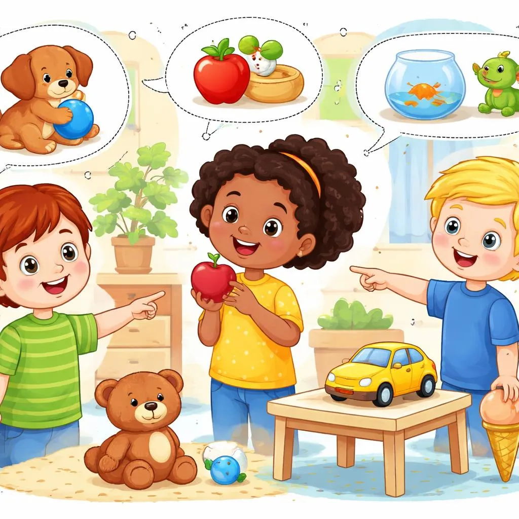 ما هي ضمائر المفعول به 'it' وكيف يستخدمها الأطفال في الجمل البسيطة؟