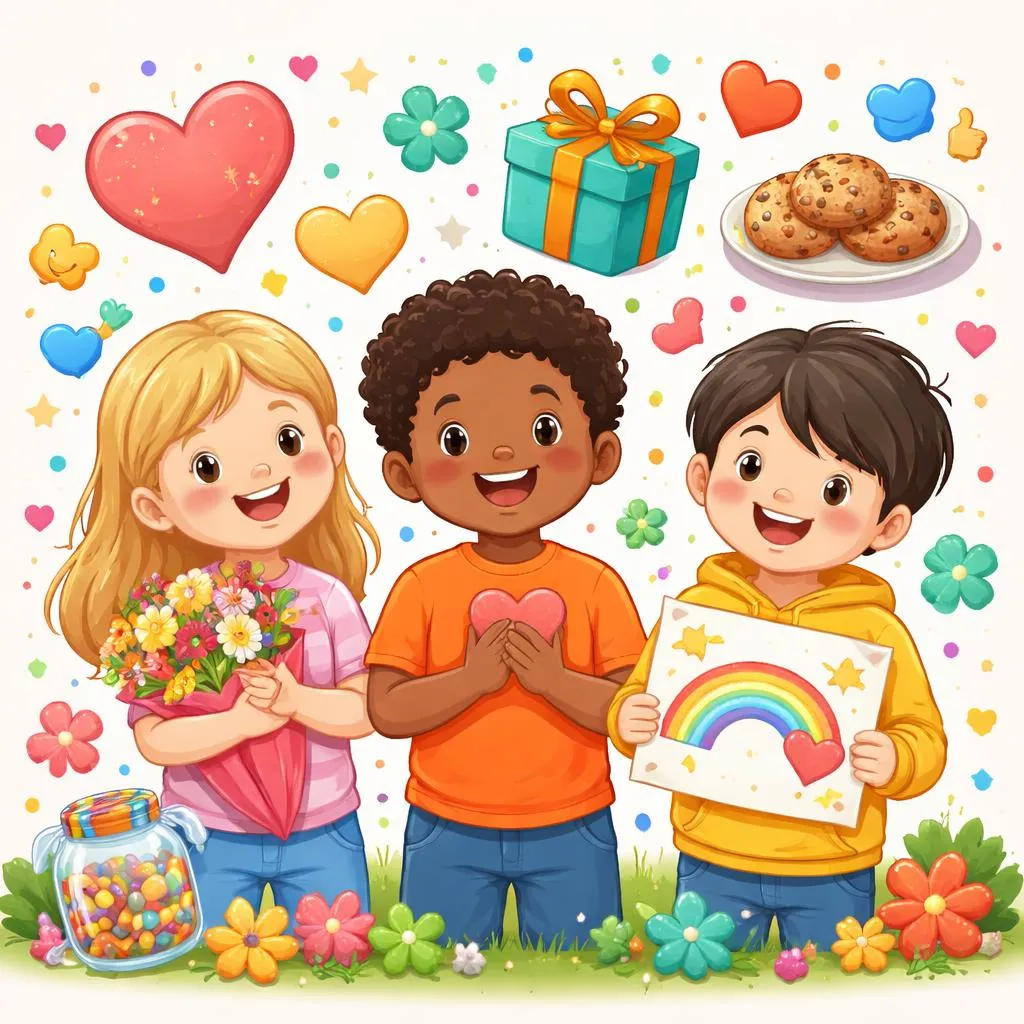 শিশুদের শেখার জন্য কিছু মজাদার এবং সহজ ধন্যবাদ প্রতিশব্দ শব্দ কী?