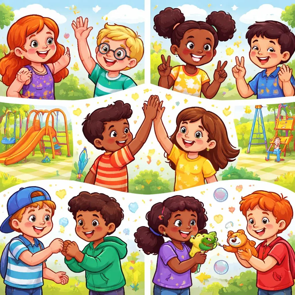 শিশুদের জন্য কীভাবে অভিবাদন জানানোর আরও মজাদার এবং বন্ধুত্বপূর্ণ উপায় খুঁজে বের করা যায়?