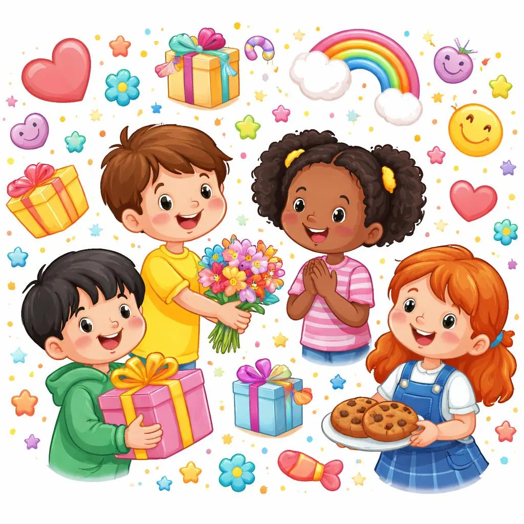 Welche lustigen und höflichen Dankessynonyme können Kinder lernen?