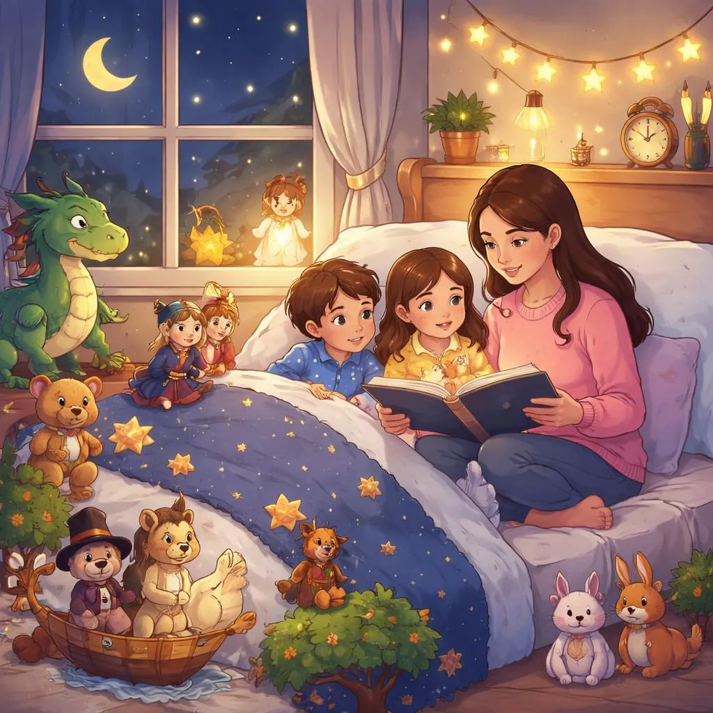 What Are Some Fun and Quick Ten Minute Bedtime Stories for Children?
