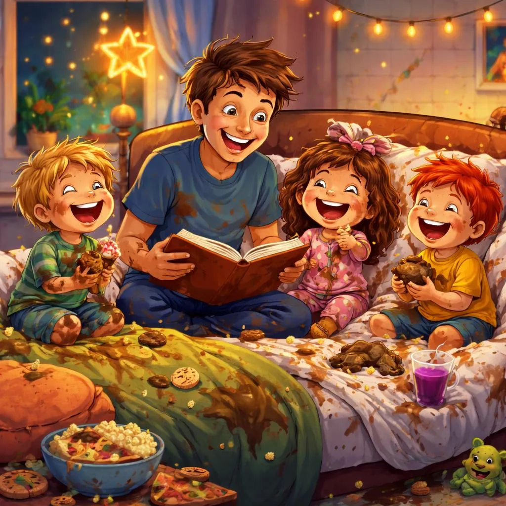 ¿Cuáles son algunos cuentos sucios y juguetones para la hora de dormir que los niños pueden disfrutar?