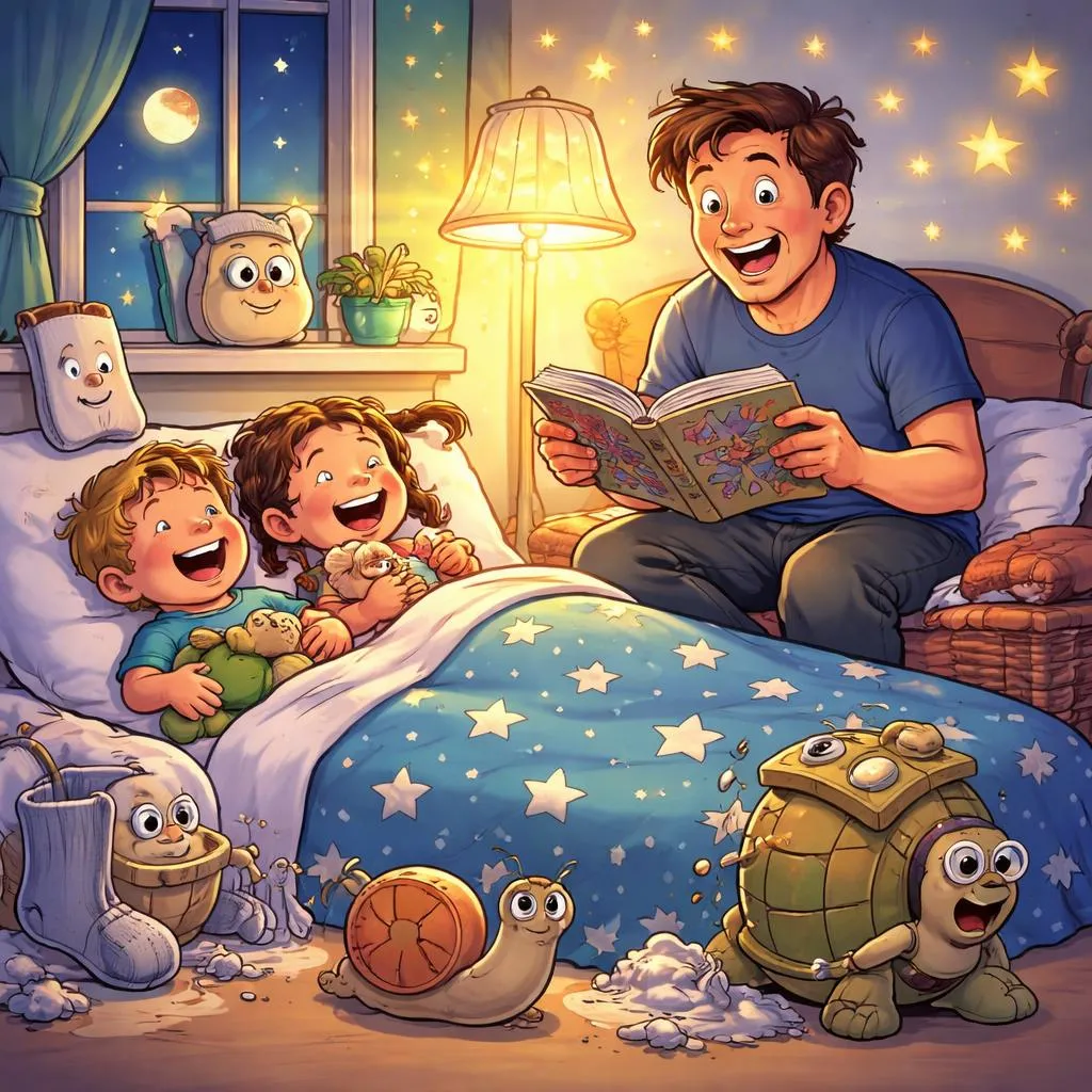 有哪些适合孩子的有趣又好笑的无聊睡前故事？