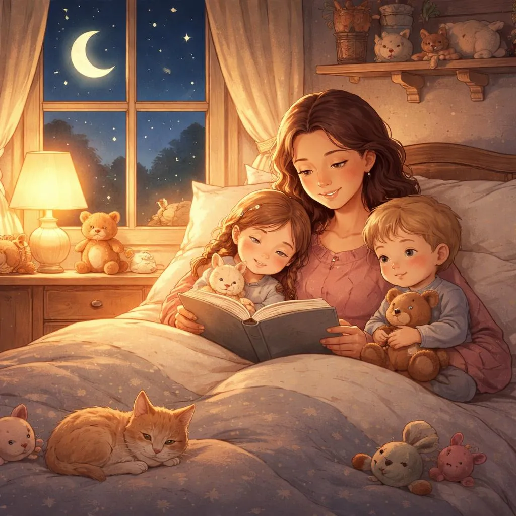 今晚分享哪些溫柔又經典的睡前故事？