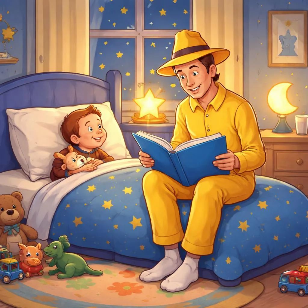 ¿Cuáles son algunos cuentos para dormir de Jorge el Curioso, amables y divertidos, para leer en voz alta?