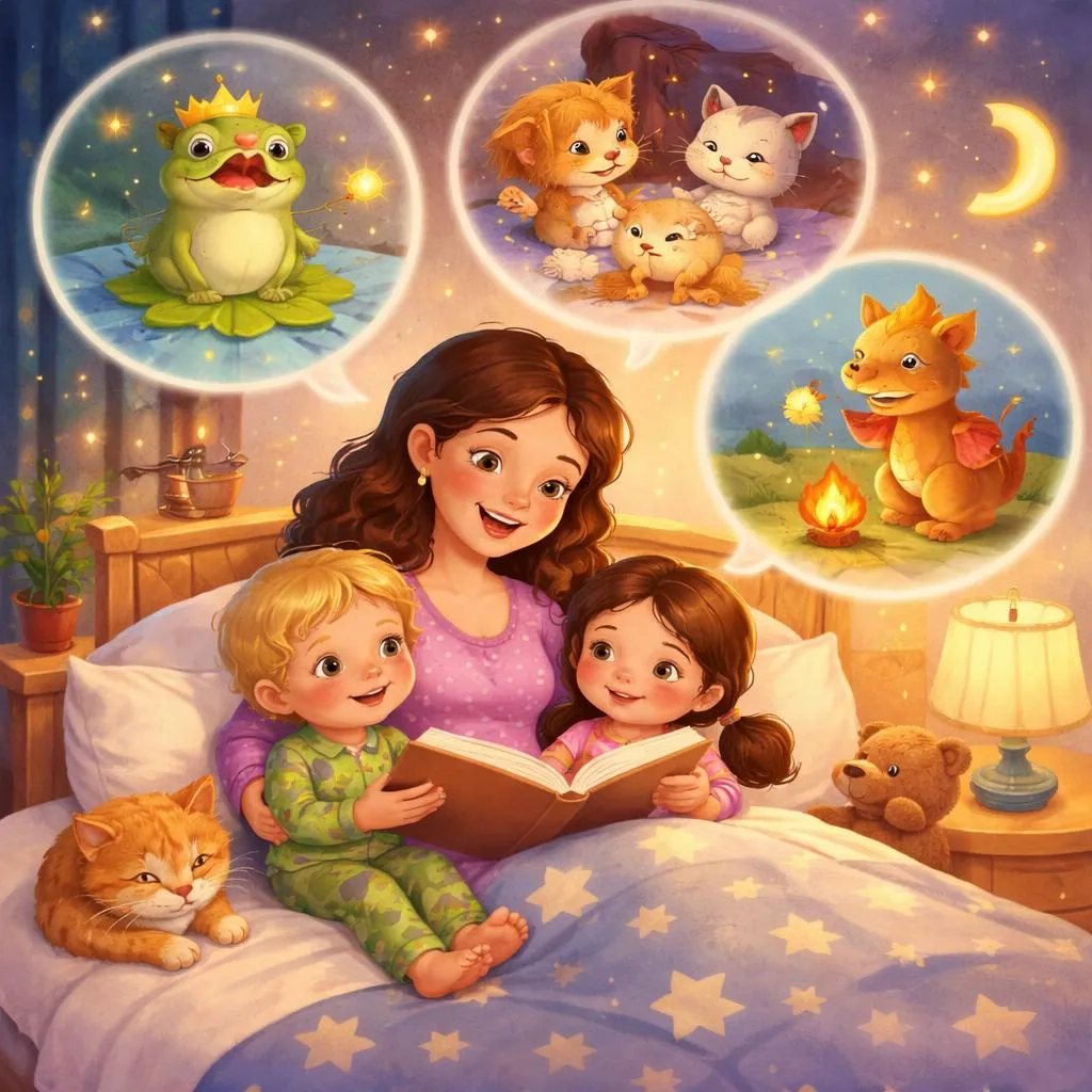 Какие есть идеальные очень короткие сказки на ночь? Вот три смешные и быстрые истории для сладких снов