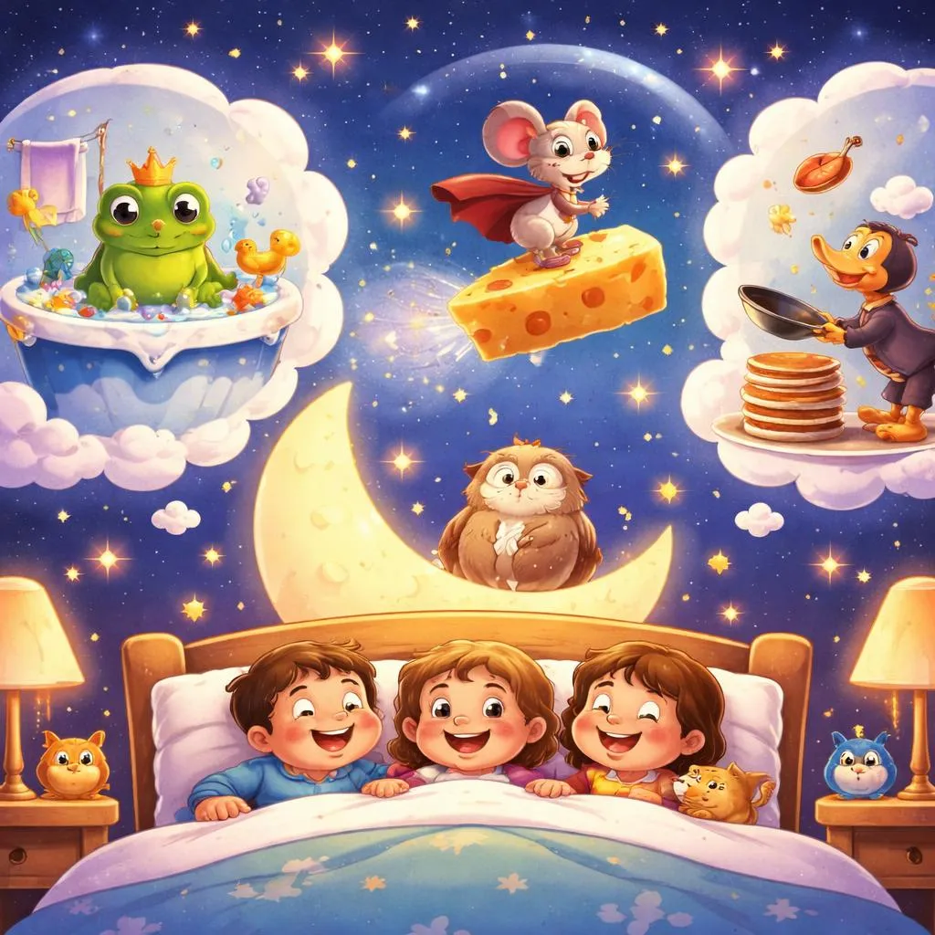 Какие бывают очень короткие сказки на ночь? Три смешные мини-истории для быстрого сна