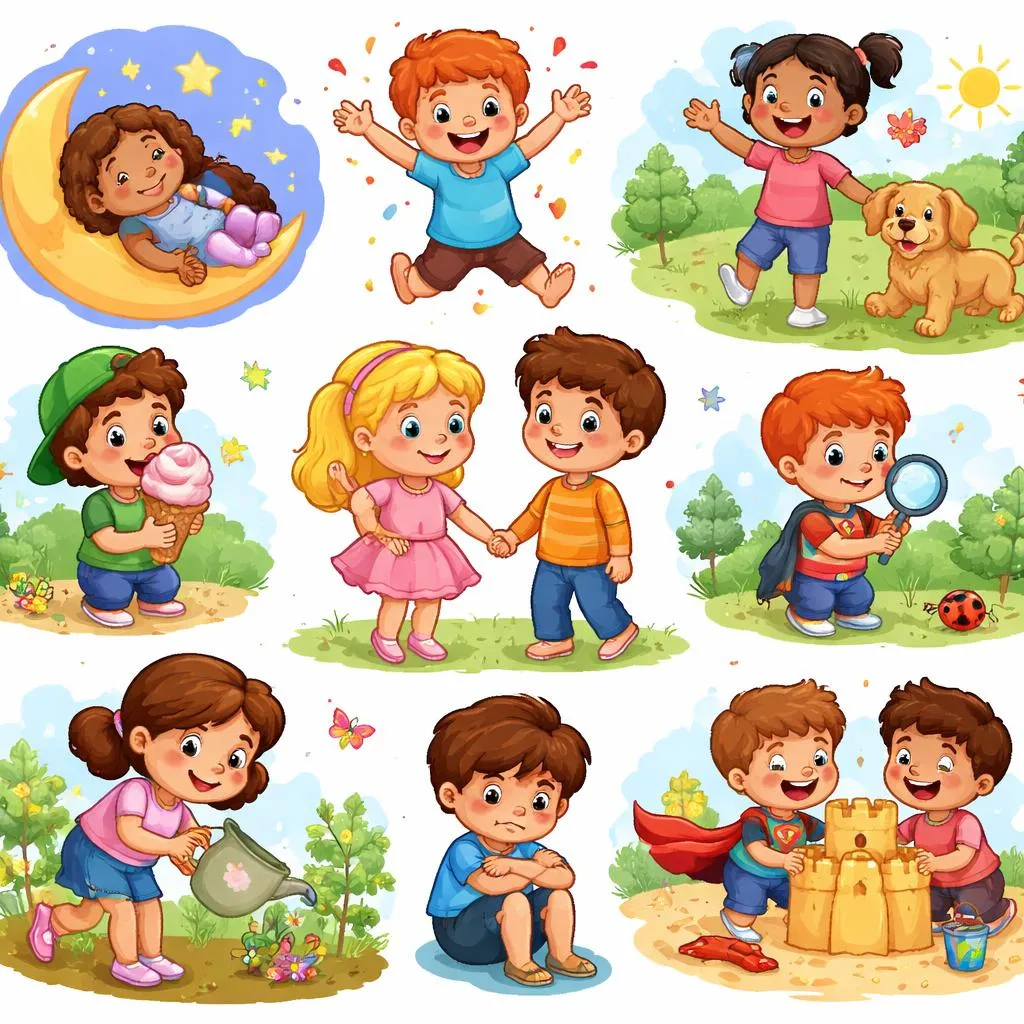 What Are Some Simple and Fun Examples of Be Verbs for Children to Learn?