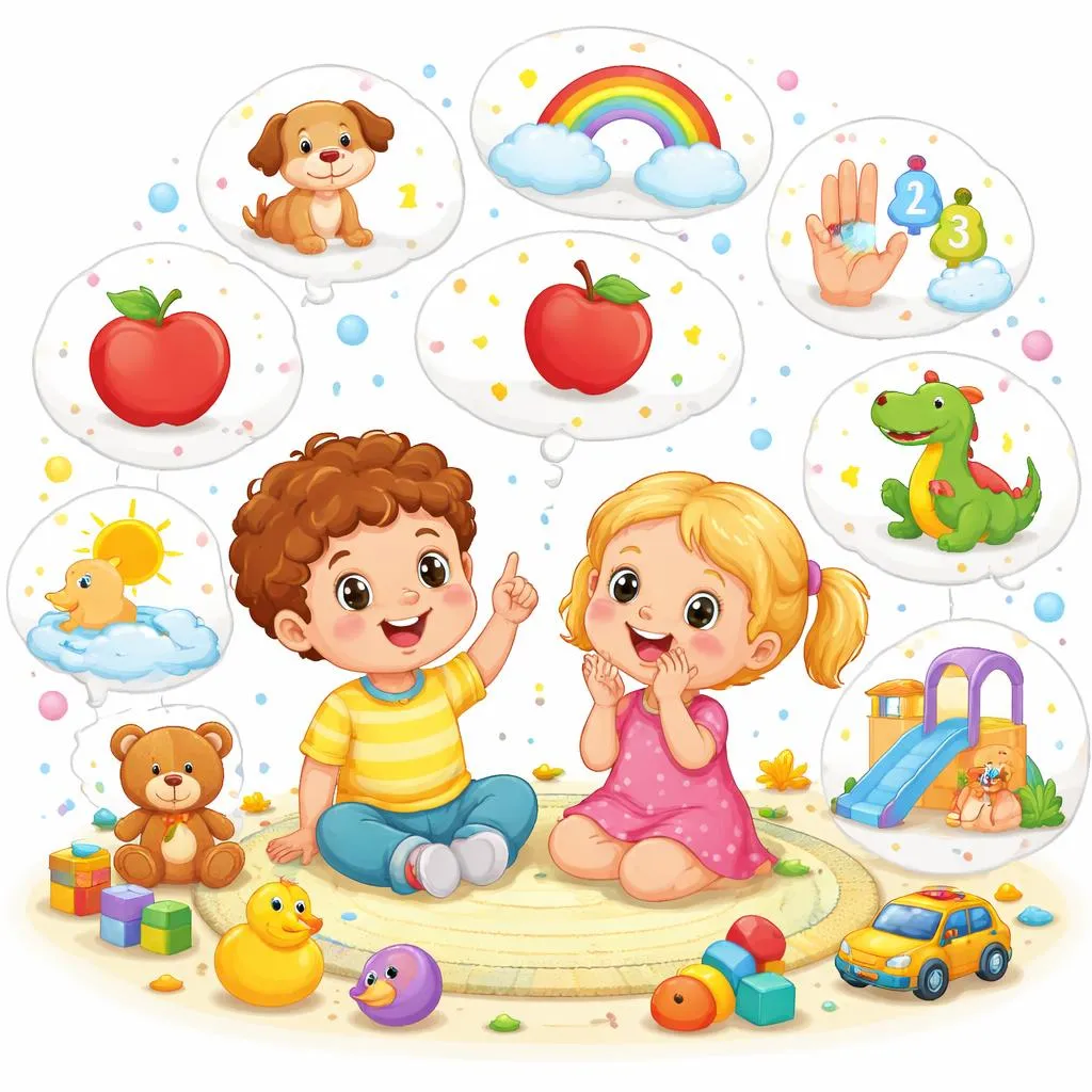 Quais são as 40 Cláusulas Essenciais para Crianças de 3 Anos? Suas Bolhas de Pensamento!