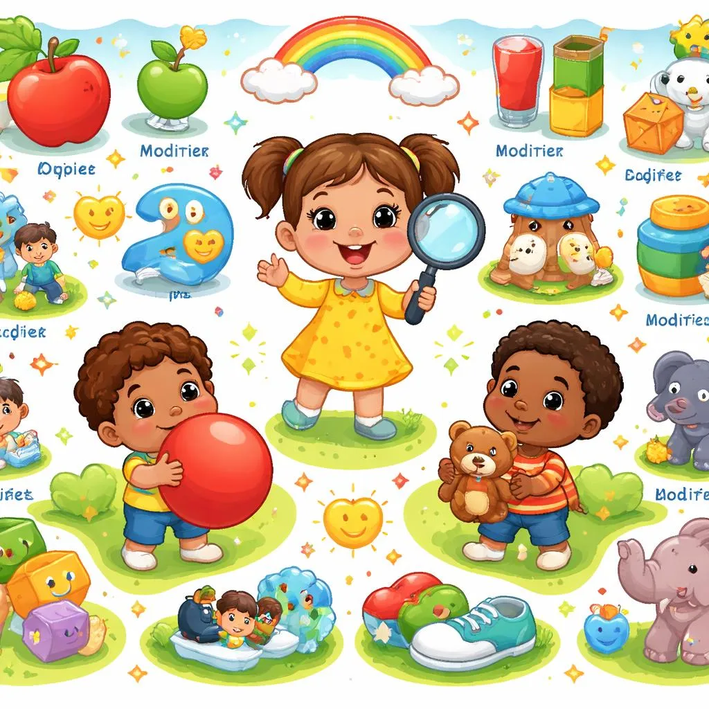 What Are the 40 Must-Know Modifiers for 3-Year-Olds? Sentence Sparkles!