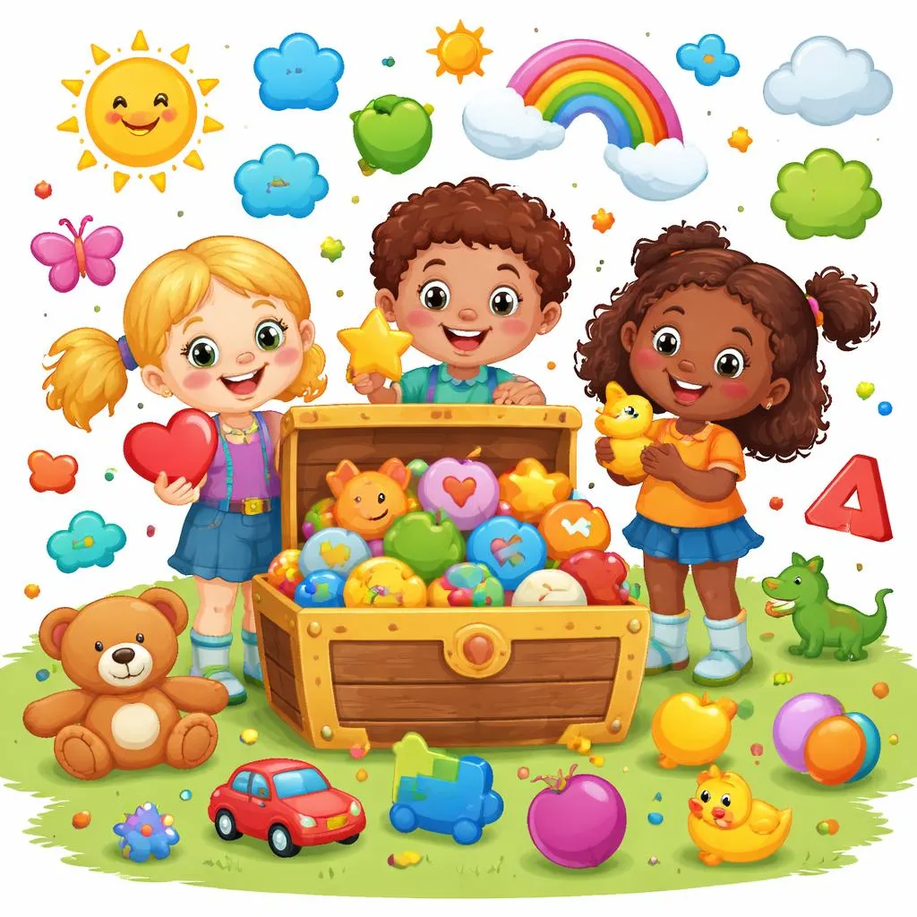 Apa Saja 40 Konsep Utama Lain yang Wajib Diketahui untuk Anak Usia 3 Tahun? Peti Harta Karun Kata-katamu!