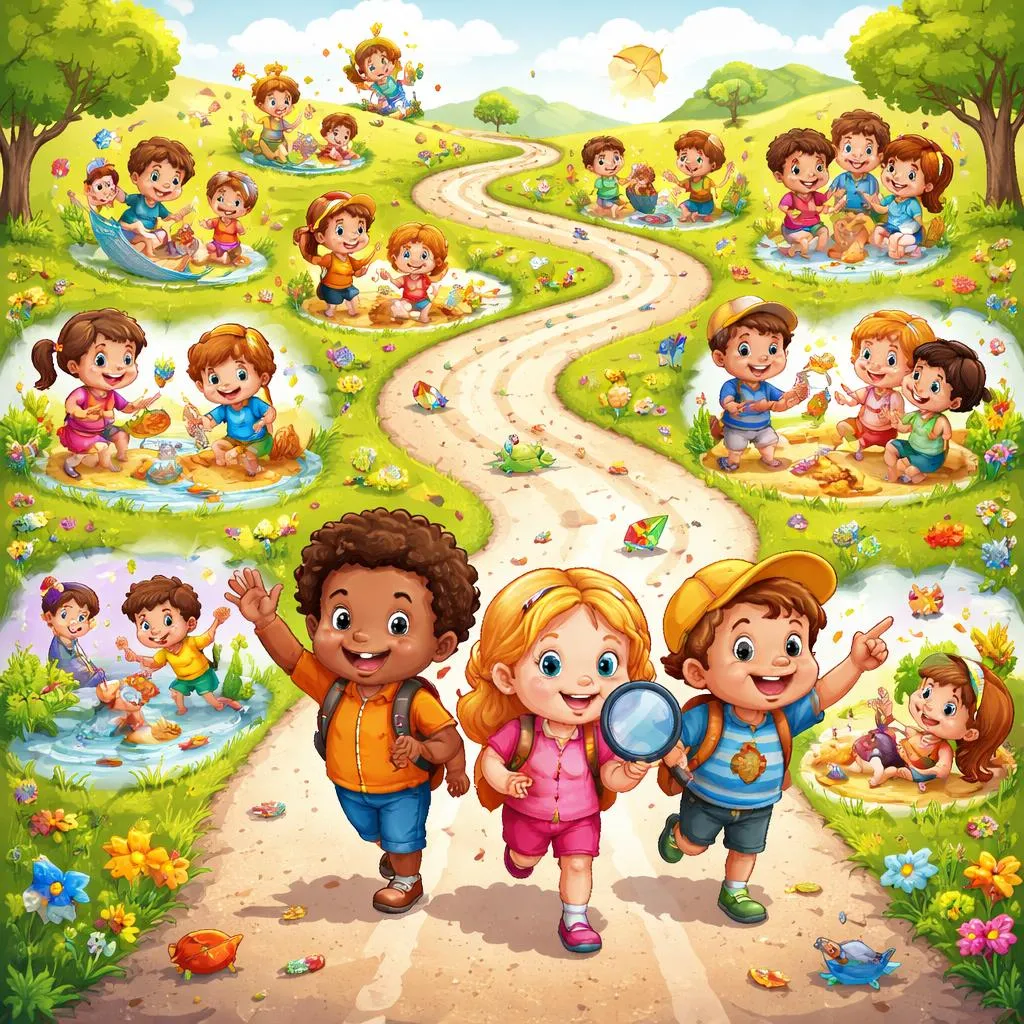 Quais são os 40 verbos no Past Perfect Continuous que toda criança de 3 anos precisa saber? A Longa, Longa Estrada!