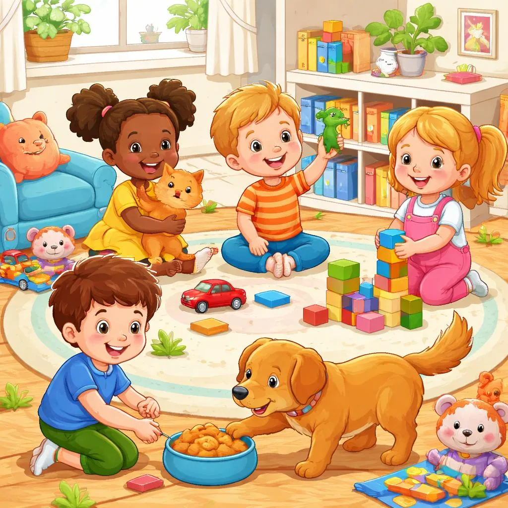 Quelles sont les 50 phrases déclaratives les plus courantes pour les enfants de 4 ans ?