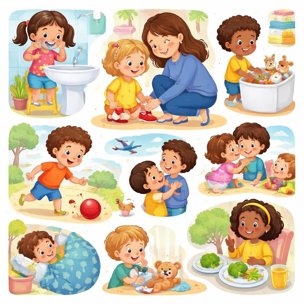 Quelles sont les 50 phrases impératives les plus courantes pour les enfants de 4 ans ?