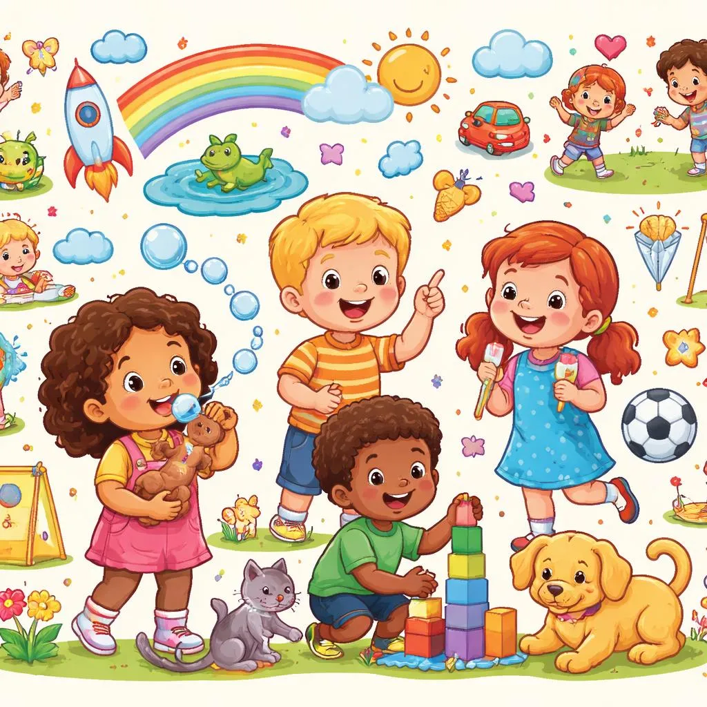 Quelles sont les 50 propositions indépendantes les plus courantes pour les enfants de 4 ans ?