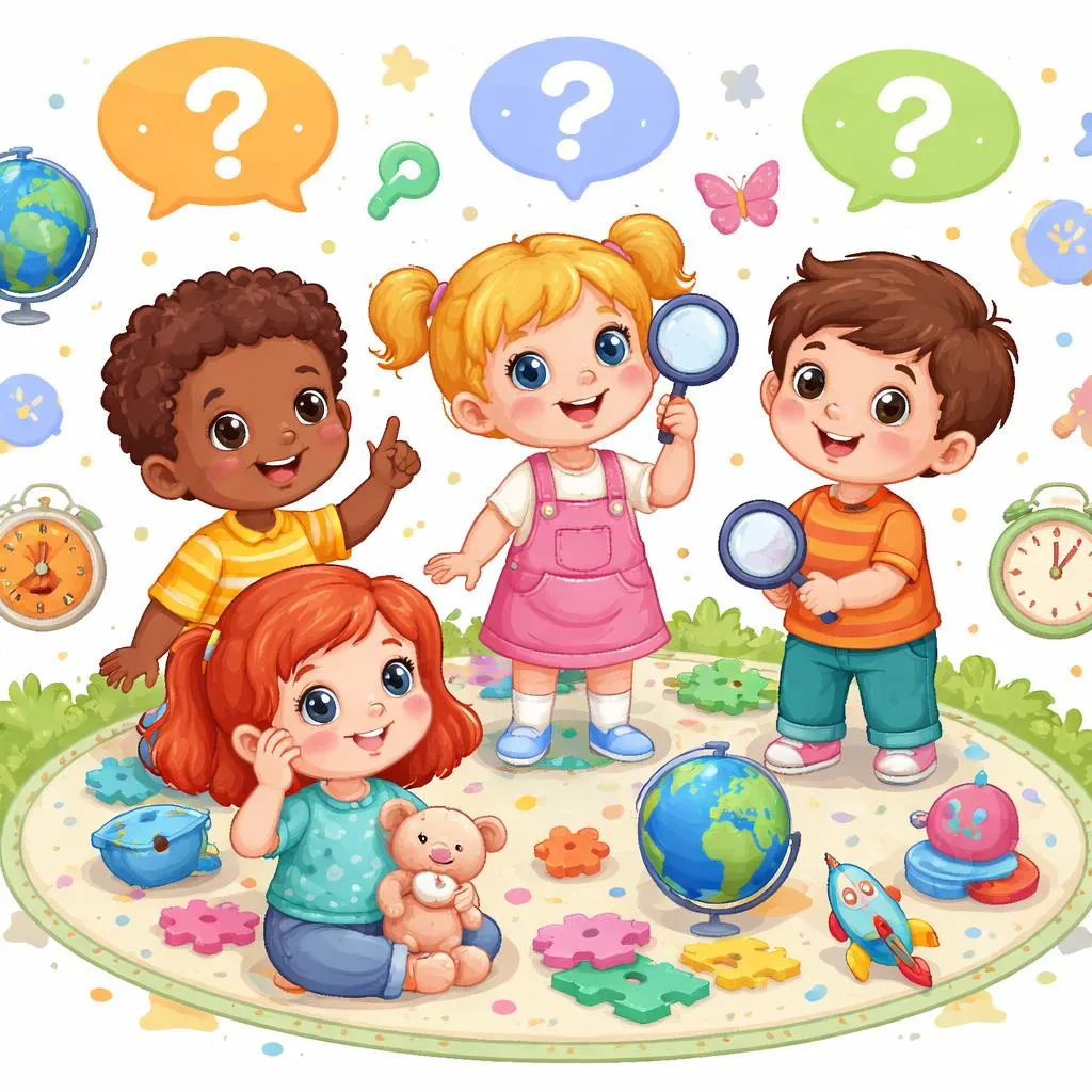 Quelles sont les 50 phrases interrogatives les plus courantes pour les enfants de 4 ans ?