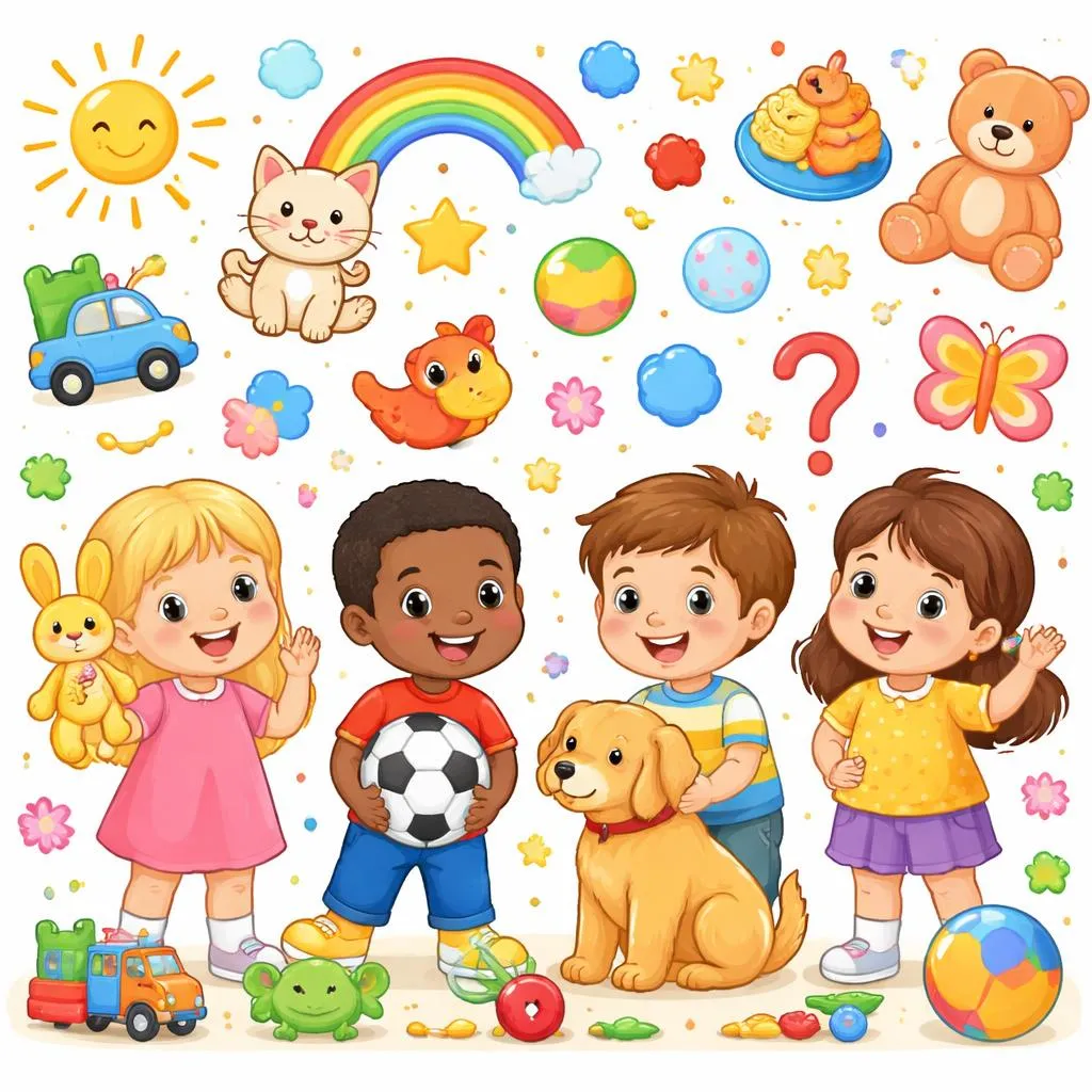 Quelles sont les 50 phrases simples les plus courantes pour les enfants de 4 ans ?