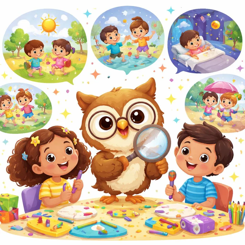 Quais são as 60 principais orações adverbiais para crianças em idade pré-escolar? Pergunte ao seu ajudante de palavras!