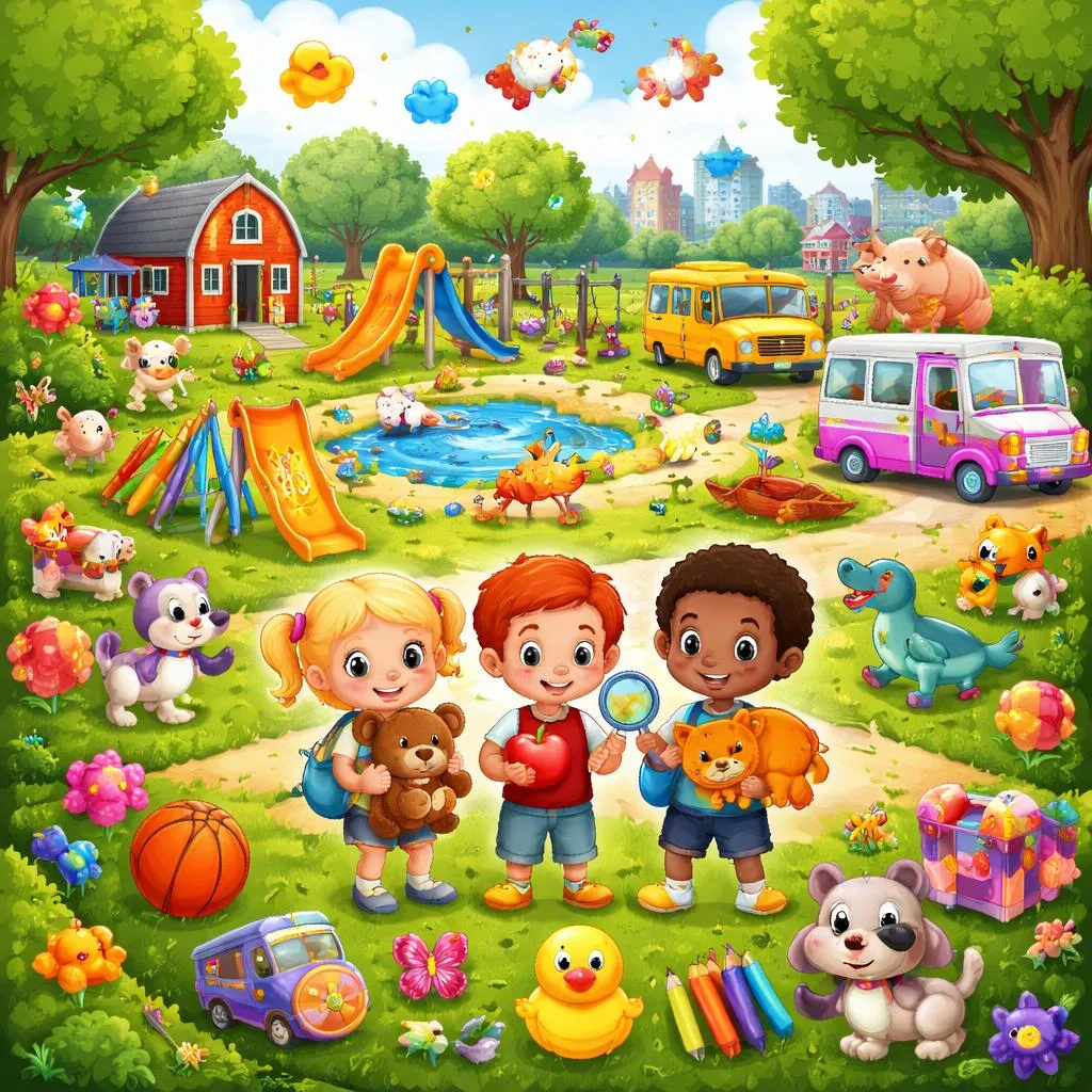 What Are the 60 Key Nouns for a 5-Year-Old Preschooler? Welcome to Noun Neighborhood!