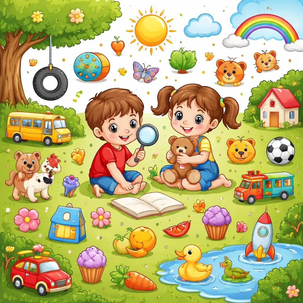 Quels sont les 70 noms les plus courants à apprendre pour un enfant de 6 ans ?