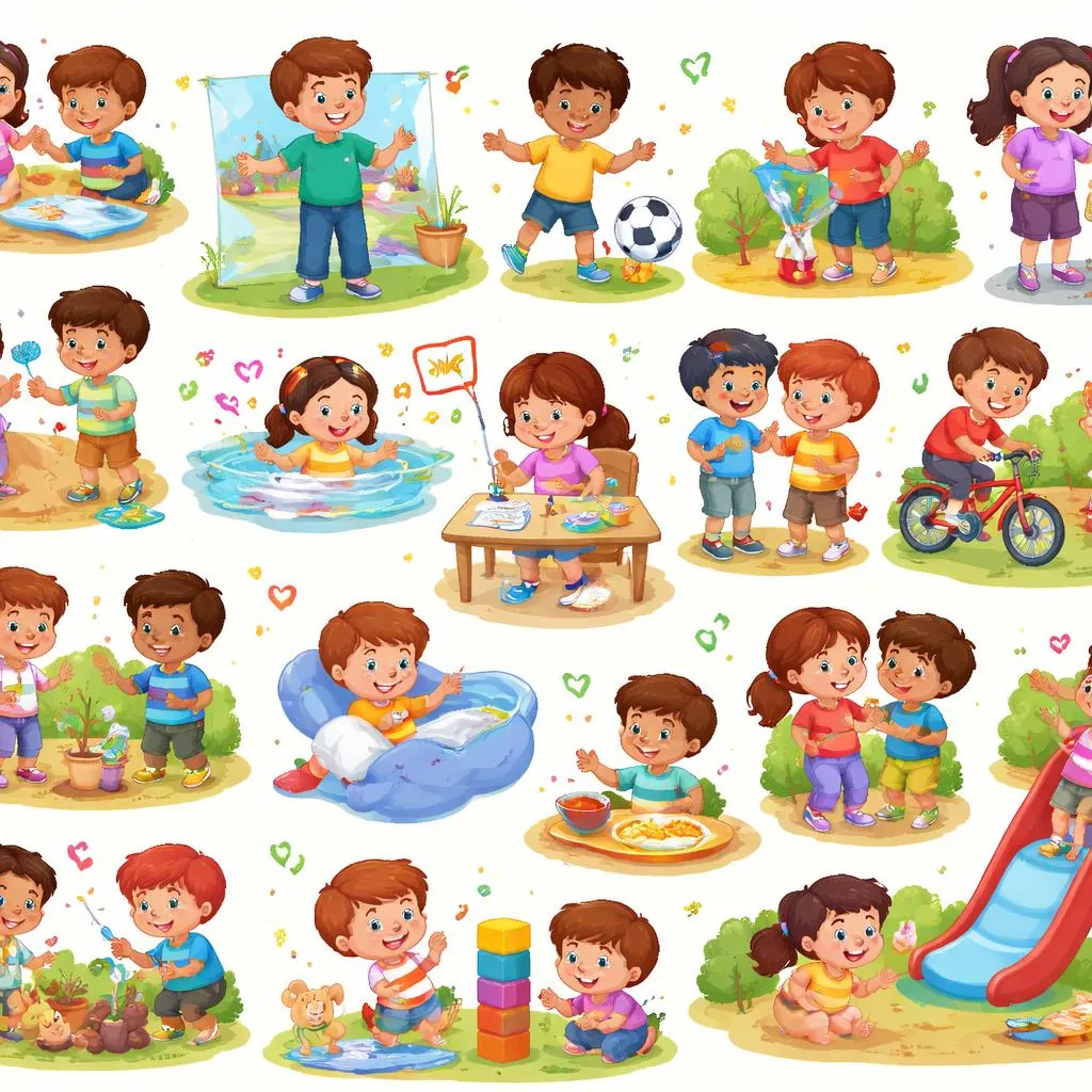 Quels sont les 70 verbes les plus courants au présent simple pour un enfant de 6 ans ?